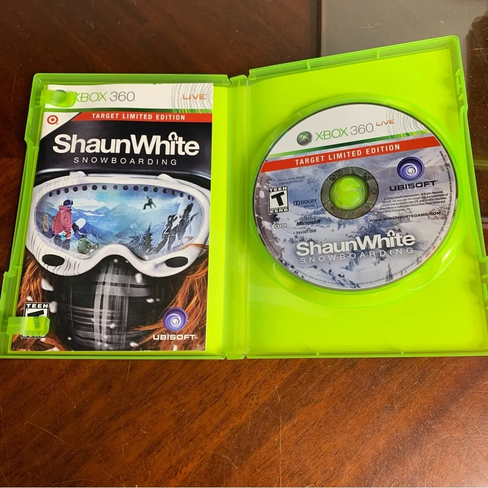 XBox 360 Target Limited Edition Shaun White Snowboarding Video Game
